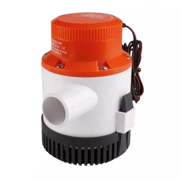 Bomba De Porão 3700gph Seaflo - 14005lph - 24v Barco Lancha Imagem de Bomba De Porão 3700gph Seaflo - 14005lph - 24v Barco Lancha