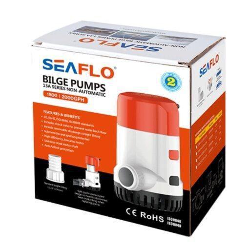 Bomba De Porão Modular Seaflo 2.000 12V Nova Geração Imagem de Bomba De Porão Modular Seaflo 2.000 12V Nova Geração