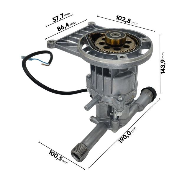 Imagem de Bomba de Pressão Completa Compatível com Lavajato Karcher K2 Basic 1.994-301.0