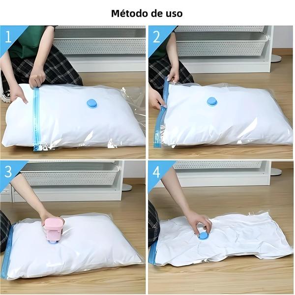 Imagem de Bomba de Vácuo Elétrica Compacta para Roupas - Máquina Seladora para Viagem