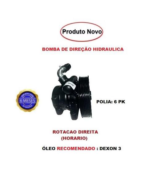 Imagem de  Bomba Direção Hidráulica Dhb Ecosport Fiesta 1.6 2002 A 2002