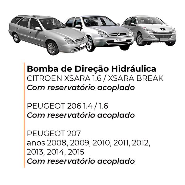 Imagem de Bomba Direção Hidráulica Reservatório Xsara Picasso