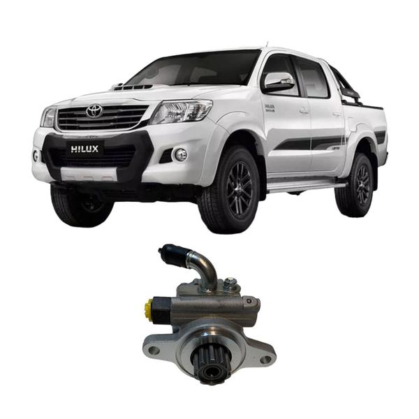 Imagem de Bomba Direção Hidraulica Toyota Hilux Diesel 2005 A 2015