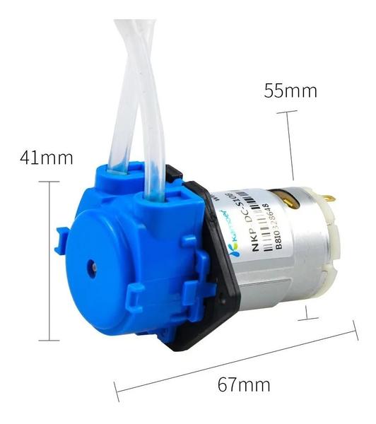 Imagem de Bomba Dosadora Peristáltica Alim. 3 - 12 Vdc 5.2 A 90 Ml/Min. Nkp-Dc-S10B