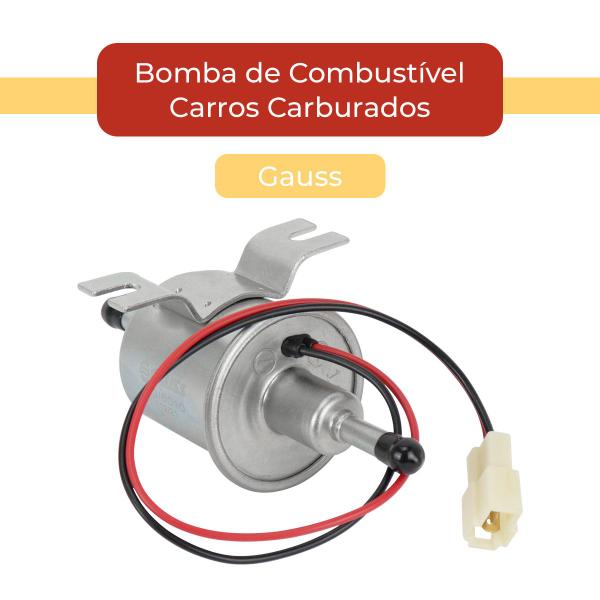 Imagem de Bomba Elétrica Carro Carburado Opala Gol F100 Maverick Fusca