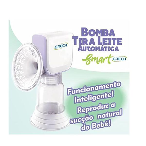 Bomba Elétrica Extratora de Leite Materno 4 Níveis de Sucção G-Tech Imagem de Bomba Elétrica Extratora de Leite Materno 4 Níveis de Sucção G-Tech