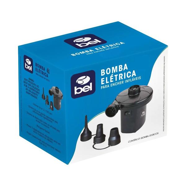 Imagem de Bomba Eletrica para Colchoes e Inflaveis 220 V Dupla Funcao  Bel 