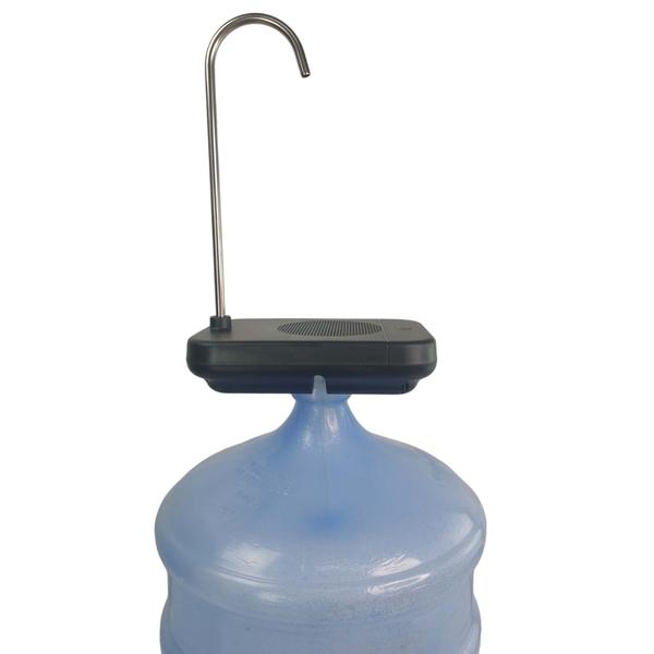 Imagem de Bomba Eletrica USB Agua Bebedouro Galao Garrafao Bateria Recarregavel 20 Litros Automatico com Suporte Cozinha