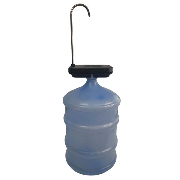 Imagem de Bomba Eletrica USB Agua Bebedouro Galao Garrafao Bateria Recarregavel 20 Litros Automatico com Suporte Cozinha