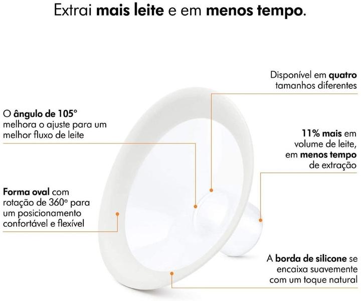 Imagem de Bomba Extratora Manual De Leite Harmony Flex Medela