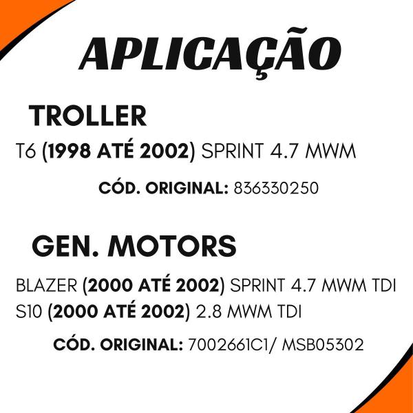 Imagem de Bomba Hidráulica S10 2.8/ Blazer/ T-6 Mwm Tdi 4.7