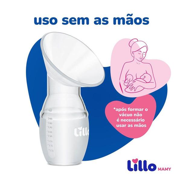 Imagem de Bomba Manual Coletora de Leite em Silicone Lillo