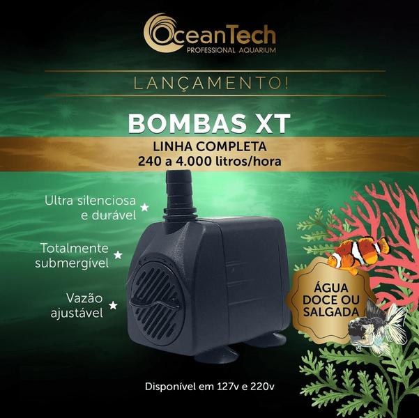 Imagem de BOMBA OCEAN TECH XT 4000 SUB - 90W 4000L/H e TERMOMETRO LCD