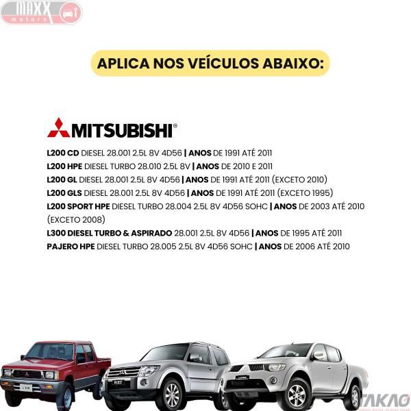 Imagem de Bomba Óleo Mitsubishi L200 HPE GL CD L300 Pajero 2.5 8V 4D56