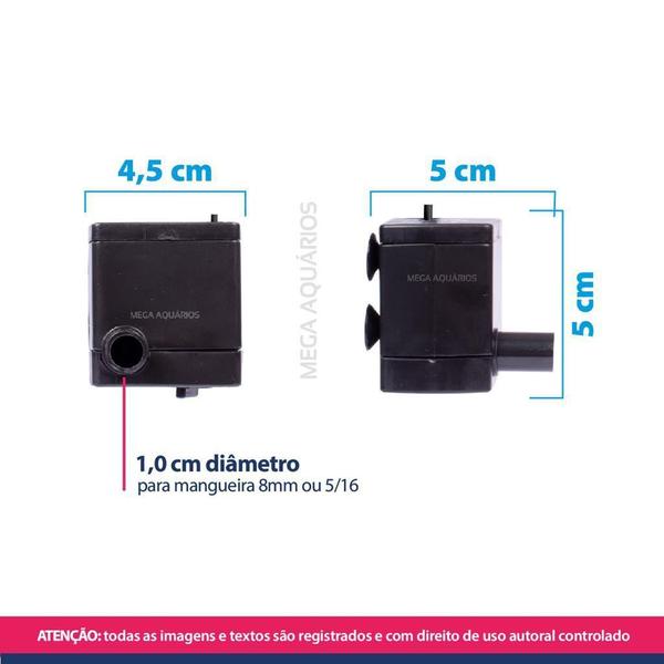 Imagem de Bomba Para Aquário Sp 500 150L/H Tanque 110V Jad Boyu