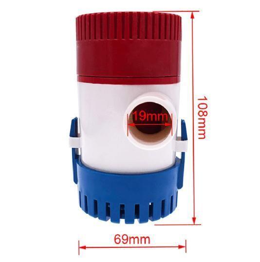 Bomba Porão Tira Agua Casco Barco Lancha Jet Ski 12V 1100Gph - Shopdapesca Imagem de Bomba Porão Tira Agua Casco Barco Lancha Jet Ski 12V 1100Gph