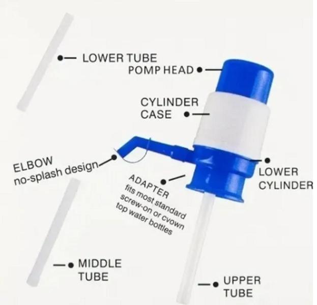 Imagem de Bomba Pra Agua Galao De 20 Ou 10 Litros Manual Completo