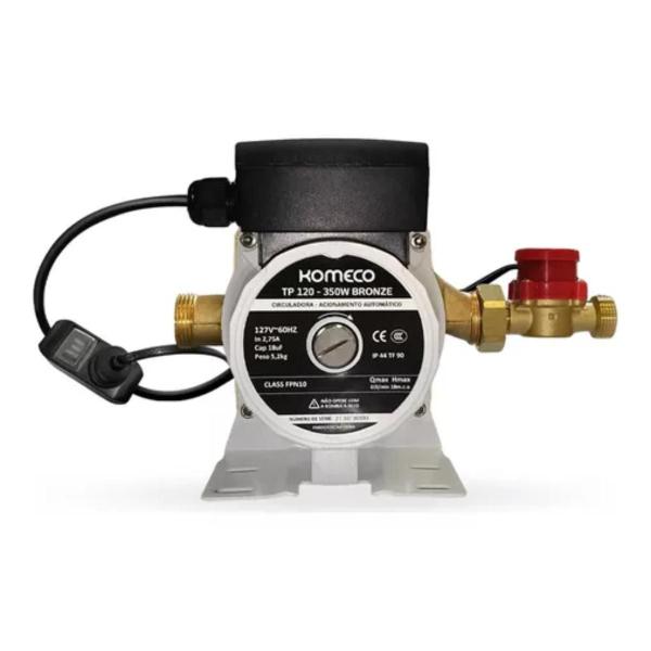 Imagem de Bomba Pressurizador Em Bronze Tp 120 Komeco 127V