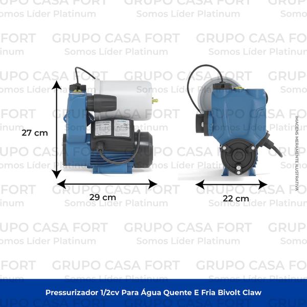 Imagem de Bomba Pressurizadora de Agua 1/2cv Claw WMP1500H - Bivolt