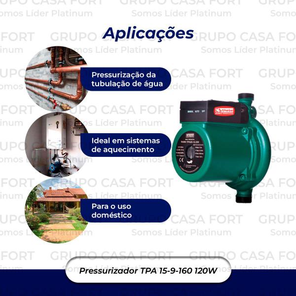 Imagem de Bomba Pressurizadora Ebara 120w Até 2100 Litros Por Hora 110V