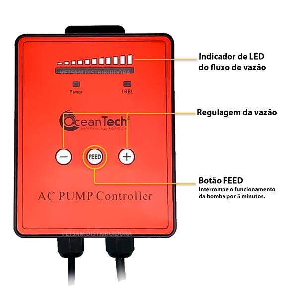 Imagem de Bomba Submersa 12000L/h Para Lagos AC12000 220v Ocean Tech