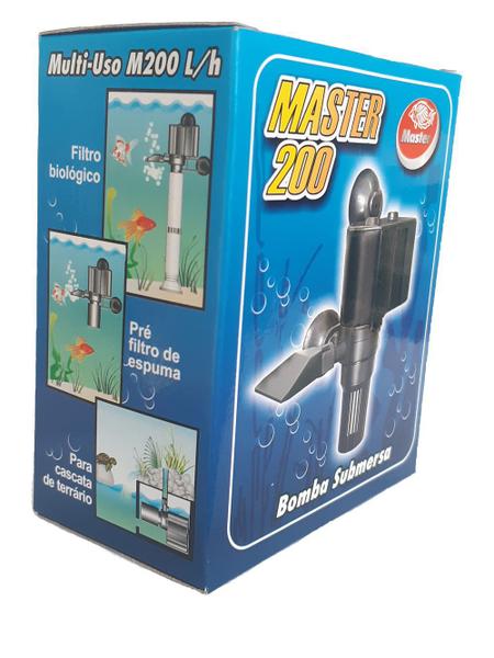 Imagem de Bomba Submersa 200l/h  Aquário Fonte Cascata Master