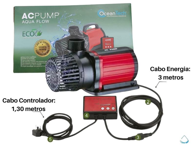 Imagem de Bomba Submersa Ac-9000 Ocean Tech Para Aquario E Lago 110v