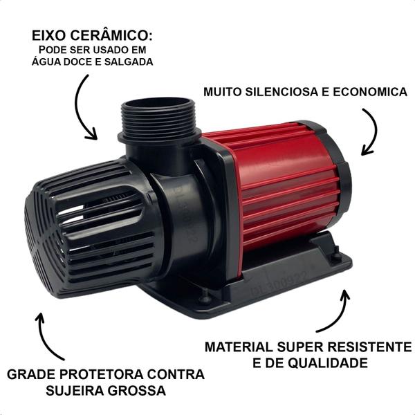 Imagem de Bomba Submersa Ap 9000 Para Aquario E Lago 110v Vazão Top