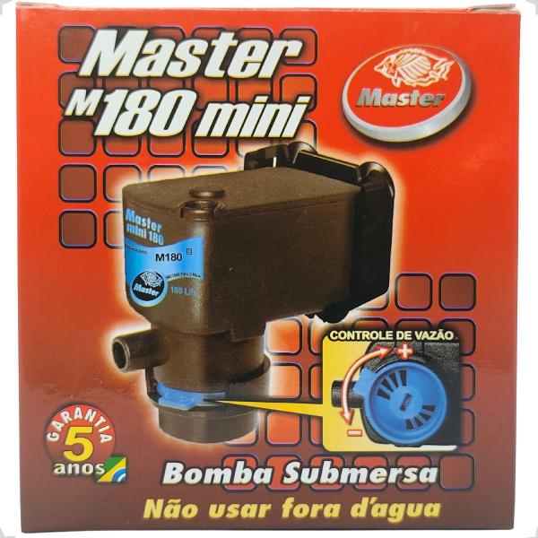 Imagem de Bomba submersa aquário Maser Mini M 180 L/H 220V