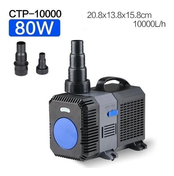 Imagem de Bomba submersa aquario sunsun eco ctp-10000 original - 220v - para lago recalque fonte dagua tanques