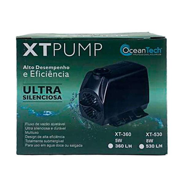 Imagem de Bomba Submersa Ocean Tech XT Pump 530l/h 8W para Aquários - 110V