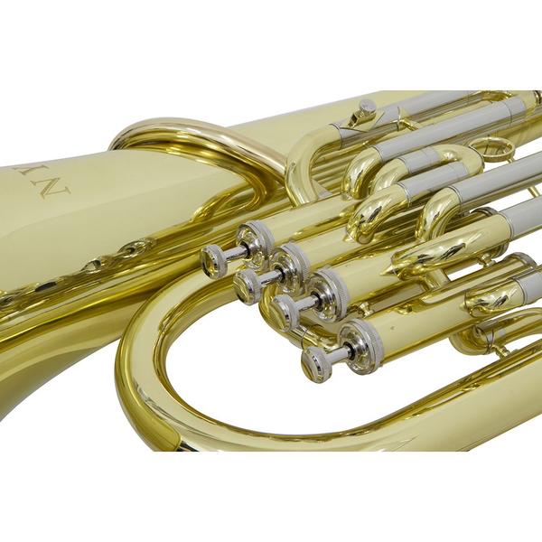 Imagem de Bombardino Euphonium De 4 Chaves Ep 340 Laqueado Dourado Com Case New York F097