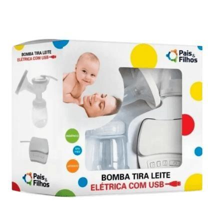 Imagem de Bombinha tira leite eletrica com cabo usb  11004 - gala pais & filhos 