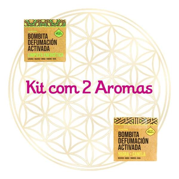 Imagem de Bombita Defumação Ativada Sagrada Madre C/8 - KIT 2 Aromas