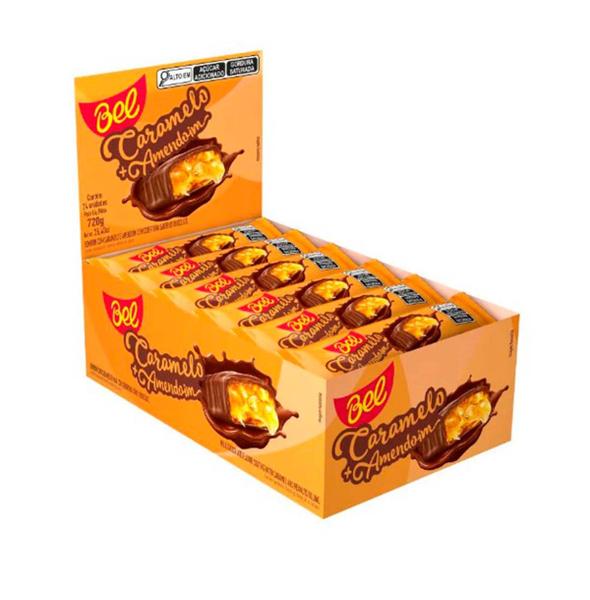 Imagem de Bombom Bel Caramelo com Amendoim 24x30g