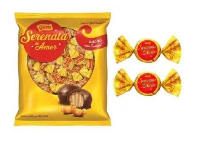 Bombom Chocolate Serenata De Amor 825G - Garoto- 50Un Imagem de Bombom Chocolate Serenata De Amor 825G - Garoto- 50Un