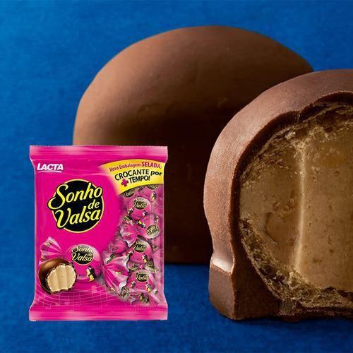 Bombom Chocolate Sonho De Valsa Lacta 1Kg Imagem de Bombom Chocolate Sonho De Valsa Lacta 1Kg
