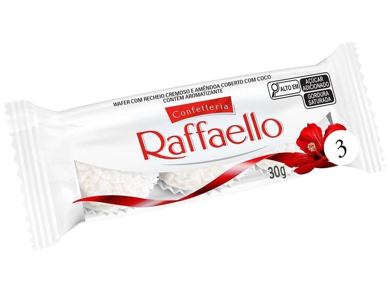 Imagem de Bombom Confetteria Wafer Raffaello Amêndoa e 