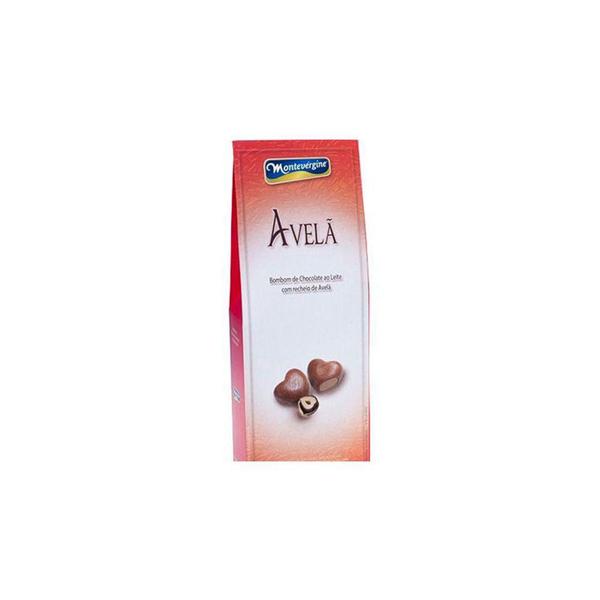 Bombom Coração Montevérgine Avelã Caixa 100 g - Montevergine Imagem de Bombom Coração Montevérgine Avelã Caixa 100 g - Montevergine