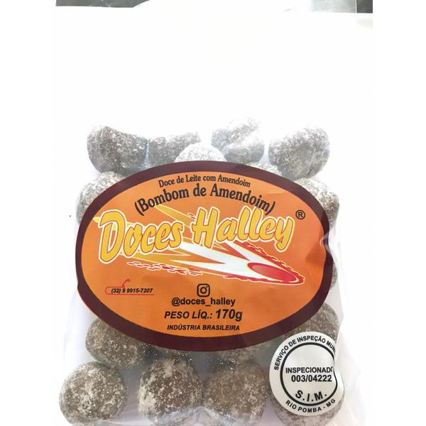 Bombom de Amendoim 170g (Cajuzinho) Kit com 20 UNIDADES - Doces Halley Imagem de Bombom de Amendoim 170g (Cajuzinho) Kit com 20 UNIDADES