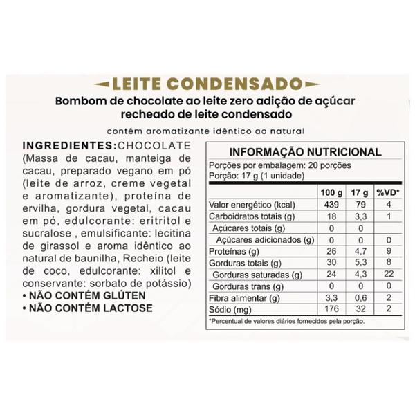Bombom De Chocolate Ao Leite Zero Adição De Açúcar Com Leit - Fehe Imagem de Bombom De Chocolate Ao Leite Zero Adição De Açúcar Com Leit