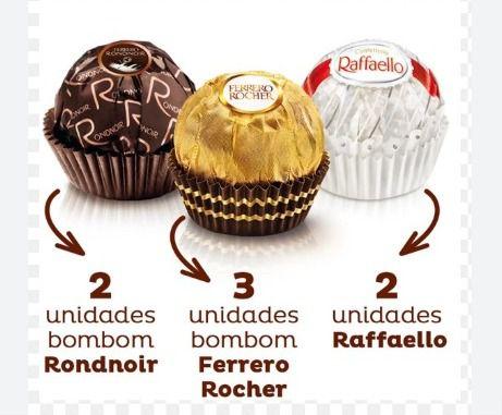 Bombom Ferrero Collection 7 Unidades Imagem de Bombom Ferrero Collection 7 Unidades