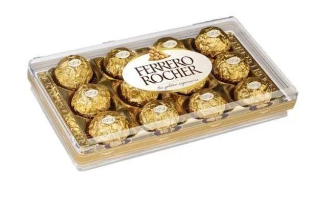 Imagem de Bombom Ferrero Rocher 150g - 12 Un