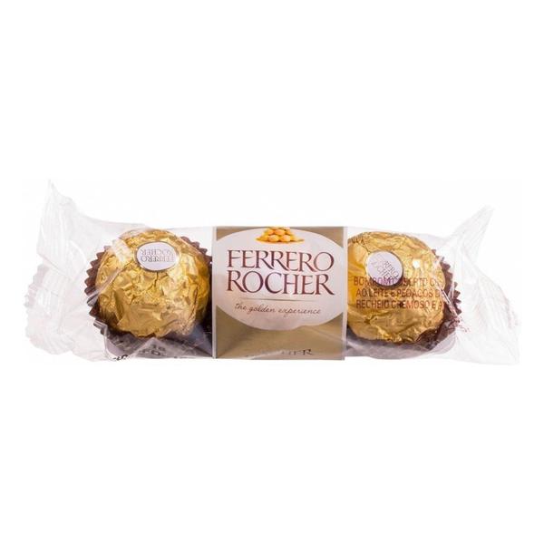 Imagem de Bombom Ferrero Rocher 3Un 37,5G