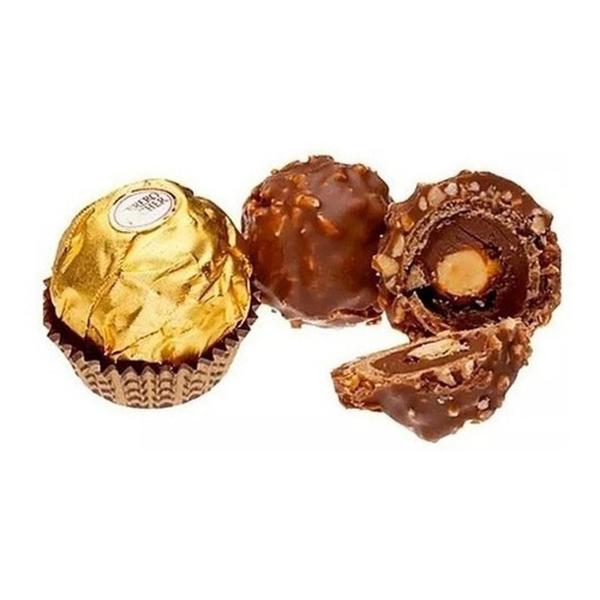 Imagem de Bombom Ferrero Rocher 50G (12 Caixas - 48 Bombons)