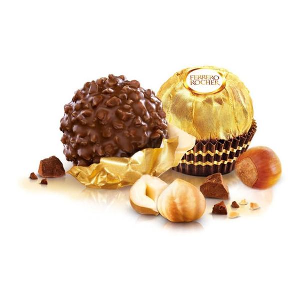 Imagem de Bombom Ferrero Rocher 50G (12 Caixas - 48 Bombons)