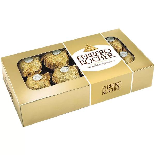 Imagem de Bombom Ferrero Rocher 8 Unidades