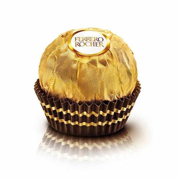 Bombom Ferrero Rocher C/3 - Ferrero Imagem de Bombom Ferrero Rocher C/3 - Ferrero