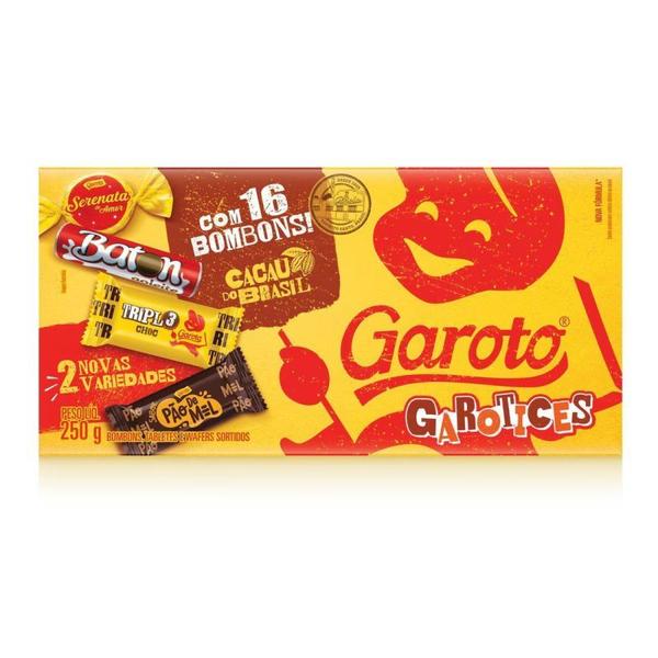 Bombom GAROTO Sortido Caixa 250g Imagem de Bombom GAROTO Sortido Caixa 250g