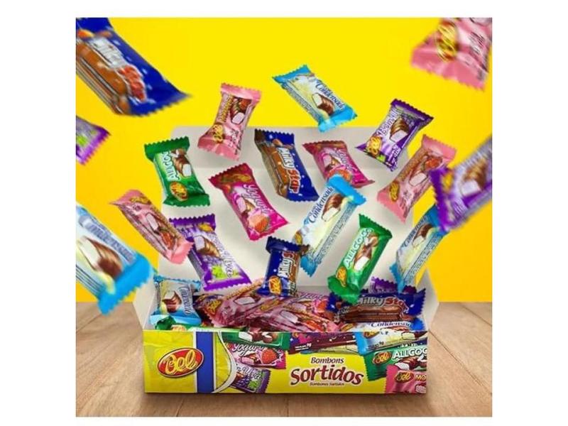 Bombom Sortido Bel Caixa 180g - 20 caixas Imagem de Bombom Sortido Bel Caixa 180g - 20 caixas